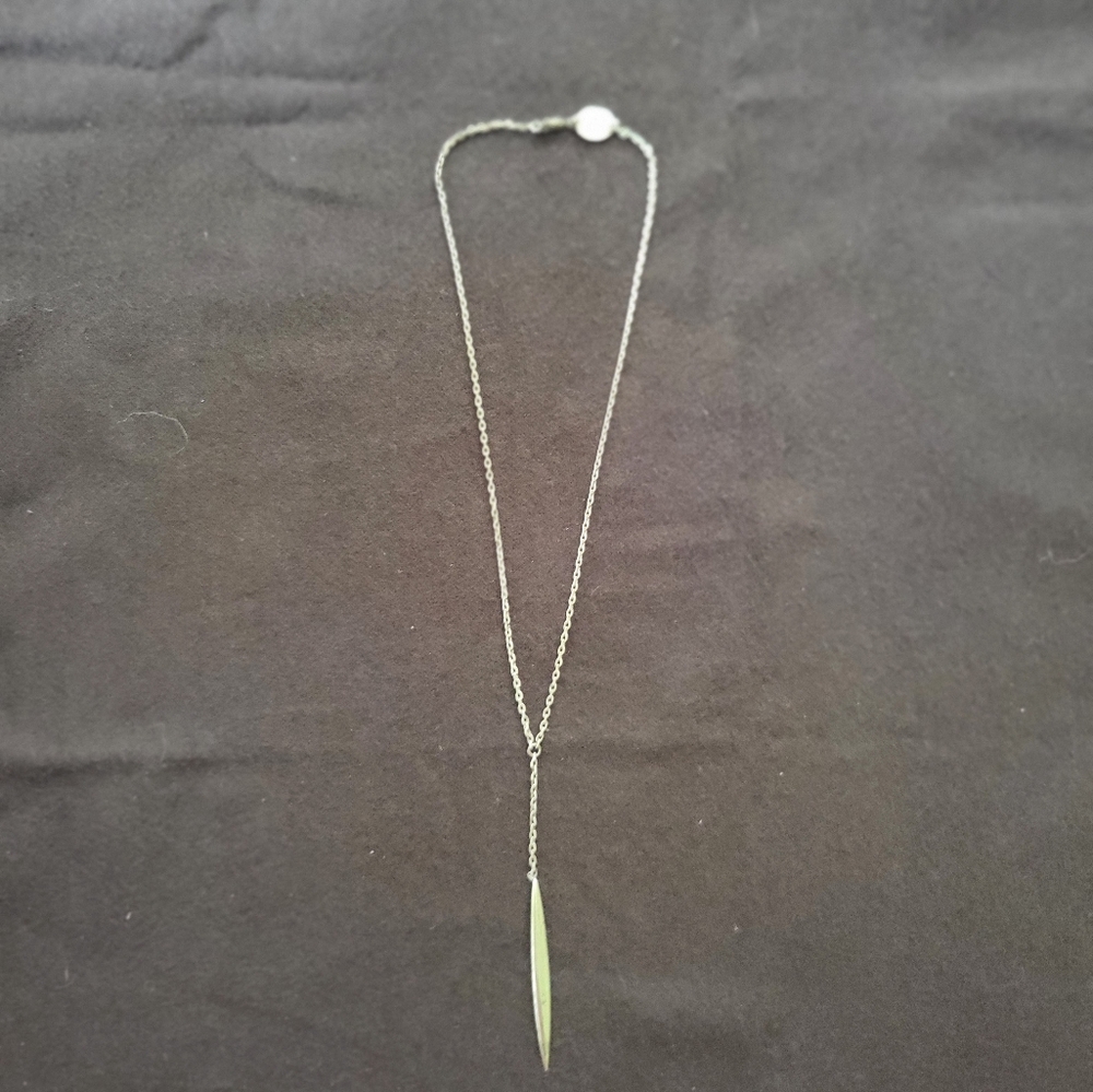 Sterling Silver Sleek Drop Pendant